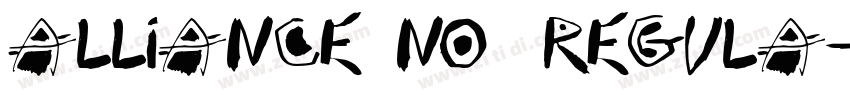 Alliance No2 Regula字体转换